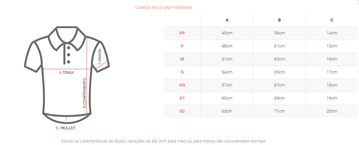 Camisa UNP Feminina - Imagem 2