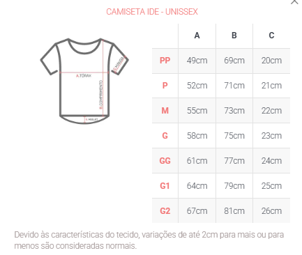 Camiseta IDE - Unissex